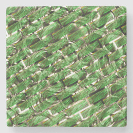 Ljust grönt väggeffekt och vitaktiga bubblor? stenunderlägg