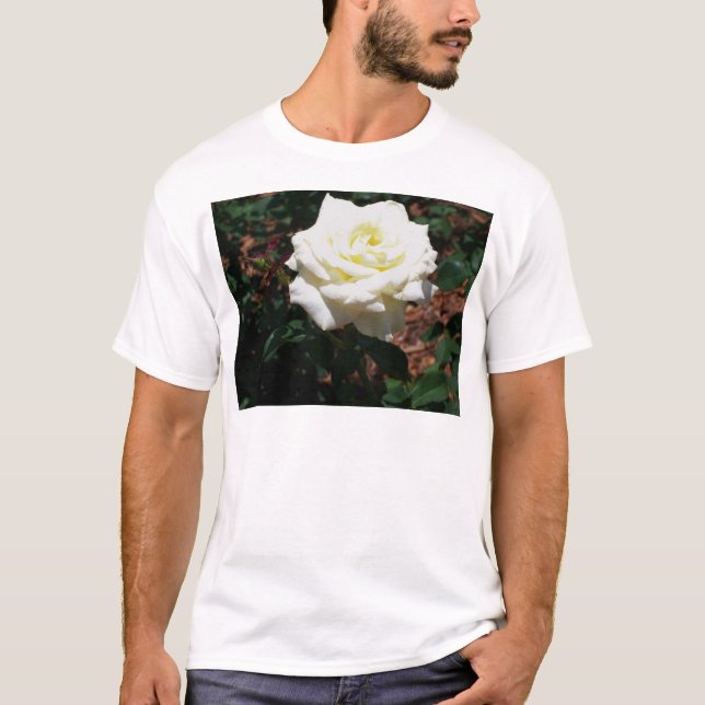 Ljust Gul Ros T-shirt (Framsida)