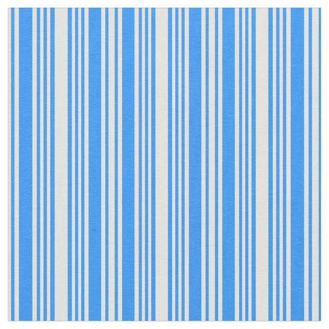 Ljust Gult och blå Färgad Mönster Tyg (Närbild)