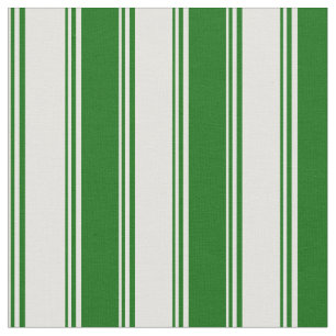 Ljust Gult och Mörk grönt stripe Mönster Tyg