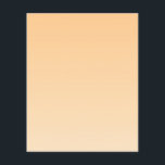 Ljust Gult och Orange övertoning Flygblad<br><div class="desc">Ljust gult och orange färg.</div>