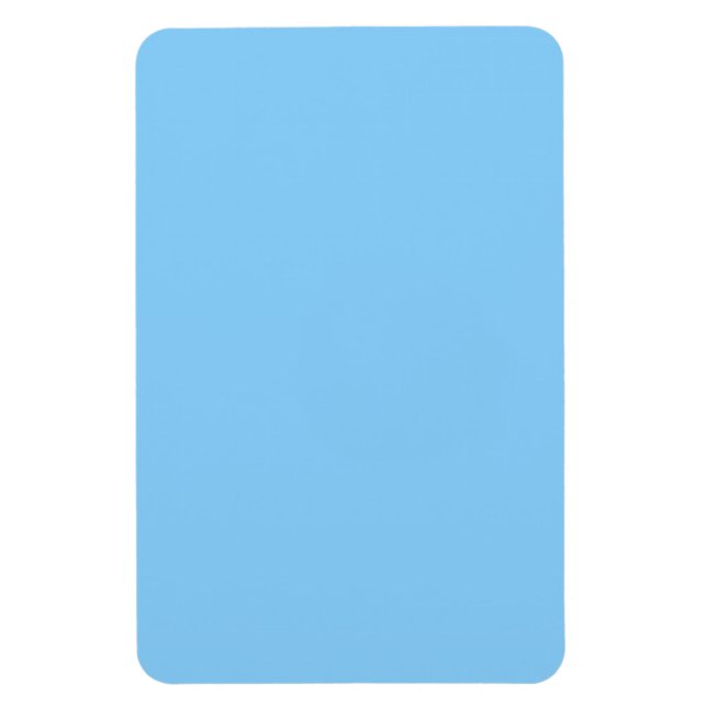 Ljust Himlar Blue Bold Färg samordnar Magnet (Vertikal)