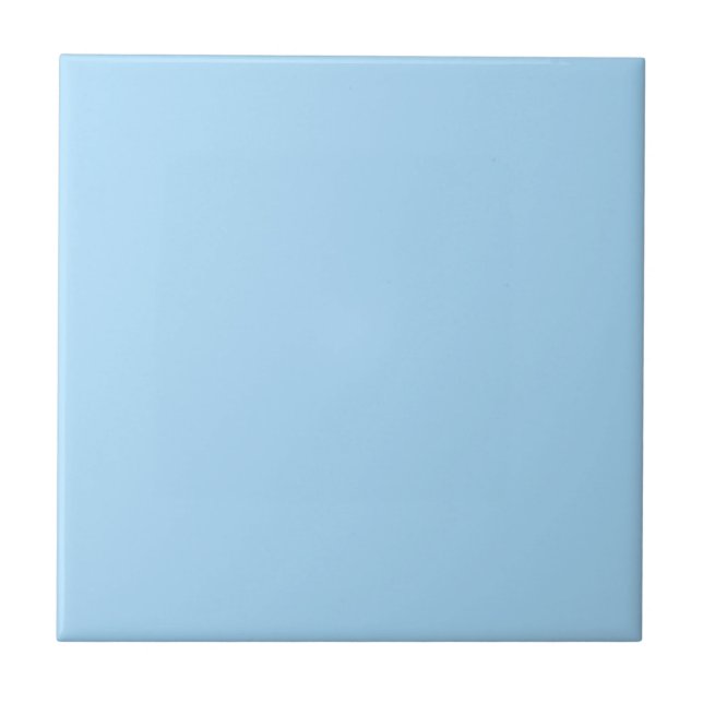 Ljust Himlar Egg Blue Solid Färg Tile Kakelplatta (Framsidan)