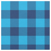 Ljust himmelsblått och marinblått gingham-rutigt