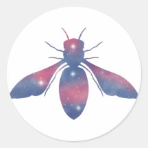 Ljust Honeybees Starscape Sticker