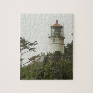 Ljust hus för Heceta huvud, Oregon Pussel