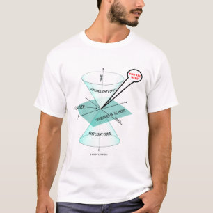 Ljust kotteutrymme & tajmar dig är här (gåva) t-shirt