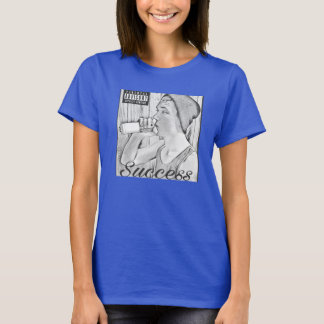 Ljust kvinnlig färg Dye Tee