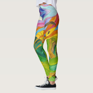 Ljust lägga benen på ryggen för leggings