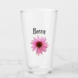 Ljust lila konvaljpersonlig glas