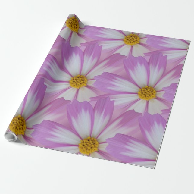 Ljust lila presentpapper (Utrullad)