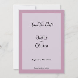 Ljust Lila - ram Spara datum Datumet