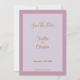 Ljust Lila - ram Spara datum Datumet