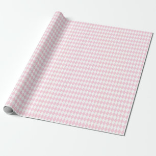 Ljust medel - rosa- och vitHarlequin Presentpapper