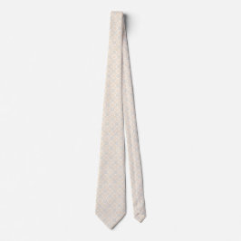 Ljust mellanöstern-inspirerad kakel halsduk slips