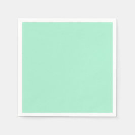 Ljust Mint-Grönt, matchning av Färgad med hög slut Pappersservett