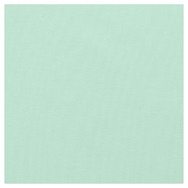 Ljust Mint Grönt Solid Färg Fabric Tyg (Närbild)