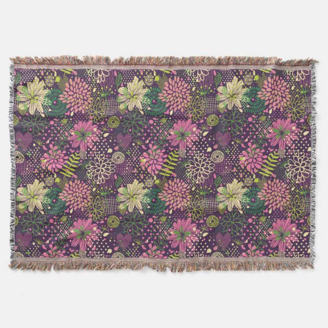 Ljust mönster filt (Framsidan)