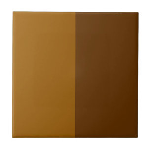 Ljust Mörk Brun del, halvsiddesign Kakelplatta