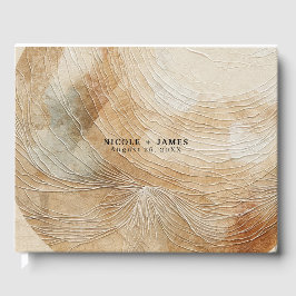 Ljust Neutral Naturlig Element Bohemisk Boho Bröll Gästböcker