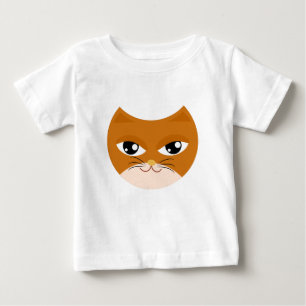 Ljust rödbrun katt t shirt