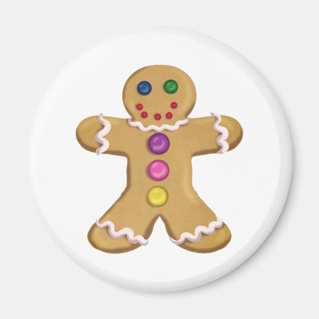 Ljust rödbrun man magnet (Framsidan)