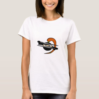 Ljust rödbrun Ninja figur 1 T-shirt