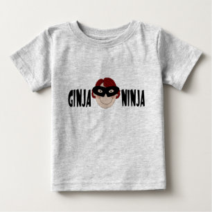 Ljust rödbrun Ninja Tee