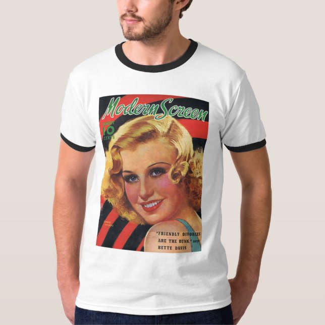 Ljust rödbrun Rogers modern skärm 1936 T-shirt (Framsida)