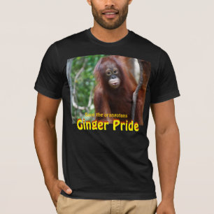 Ljust rödbrun stil för prideOrangutandjurliv Tröja