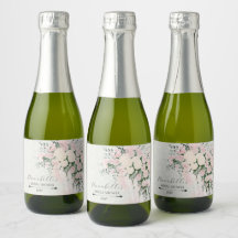 Ljust rosa båge Ros Wisteria Bouquet Mini