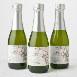 Ljust rosa båge Ros Wisteria Bouquet Mini