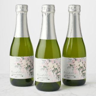 Ljust rosa båge Ros Wisteria Bouquet Mini