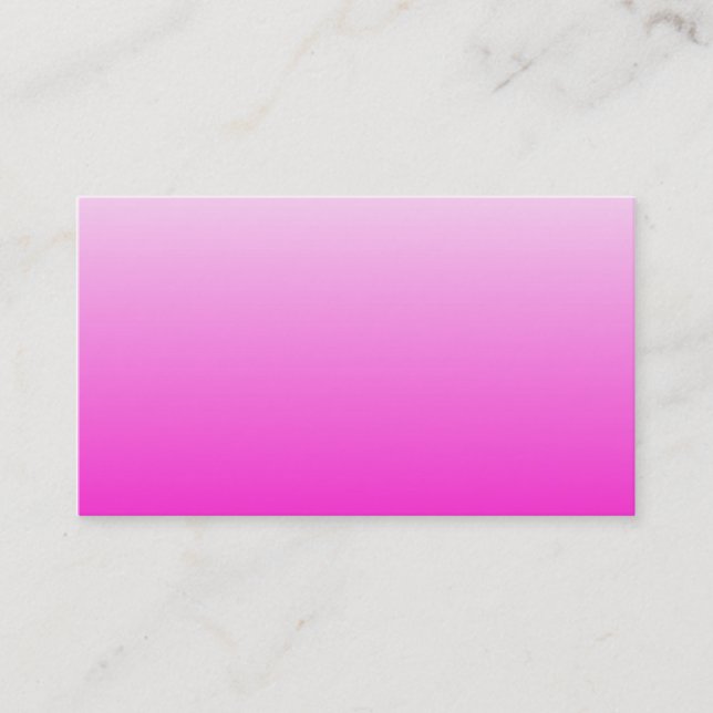 Ljust rosa gradient visitkort (Framsida)