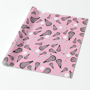 Ljust - rosa lacrossepinnar presentpapper