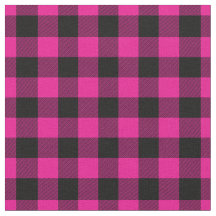 Ljust rosa och svart gingham-ruta