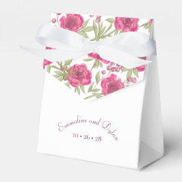 Ljust Rosa Ros Bröllop Presentaskar