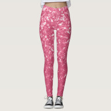 Ljust rosa ros falska gnistor glitter