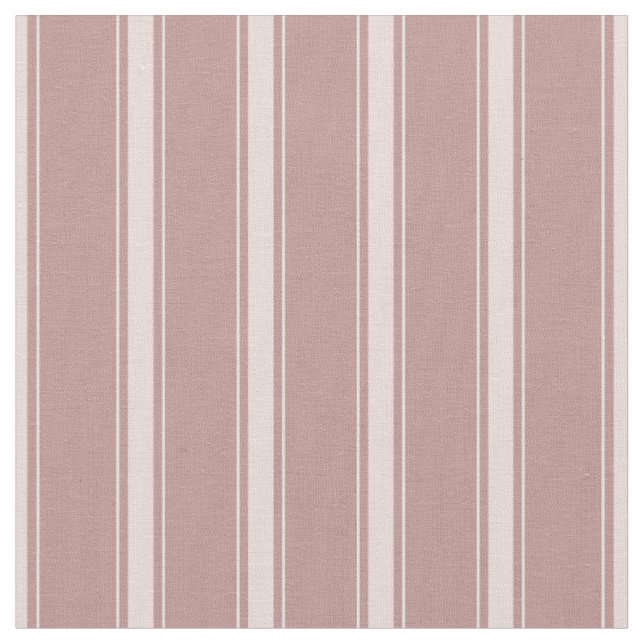 Ljust rosa taupe och blekrosa ränder tyg (Närbild)