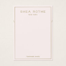 Ljust rosa Visning för Necklace