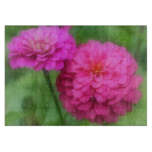 Ljust rosa Zinnia-blommor