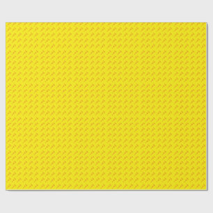 Ljust rött och gult blommigt presentpapper