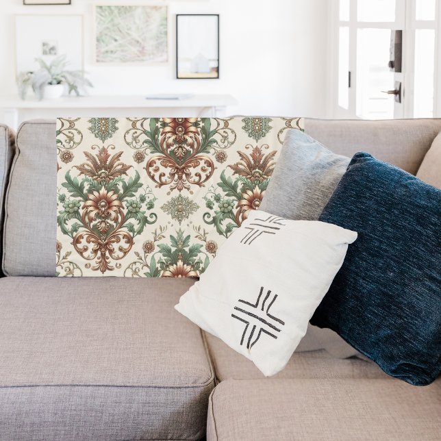 Ljust, rustik, traditionell fleecefilt (Skapare uppladdad)