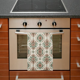 Ljust, rustik, traditionell kökshandduk