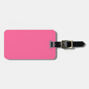 Ljust Shock rosa Färg-trendmall tom Bagagebricka