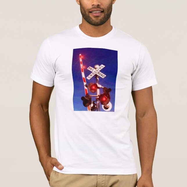 Ljust signalerar tee shirt (Framsida)