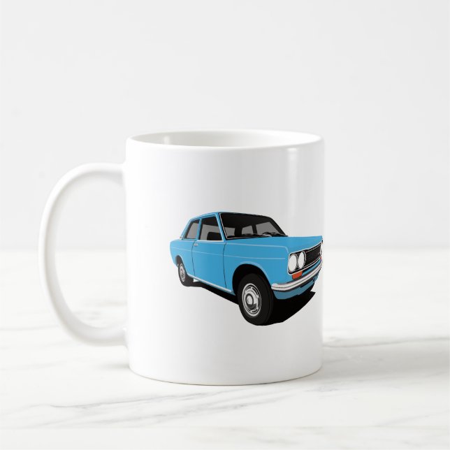 Ljust - slösa den Datsun blåsångaren 1600 (510), Kaffemugg (Vänster)