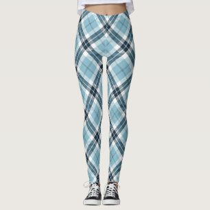 Ljust - slösa det skotska Argyle för tartanpläd Leggings