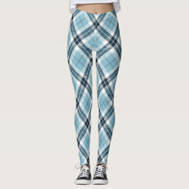 Ljust - slösa det skotska Argyle för tartanplädet Leggings