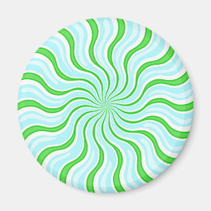 Ljust - slösa & kalka den Psychedelic randmagnete Magnet